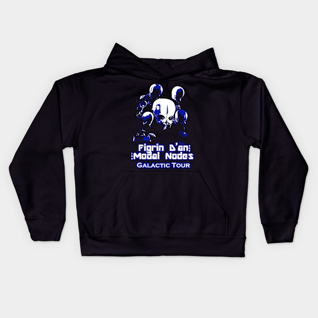 Figrin D'an and the Modal Nodes Galactic Tour Kids Hoodie by CJROBBINS